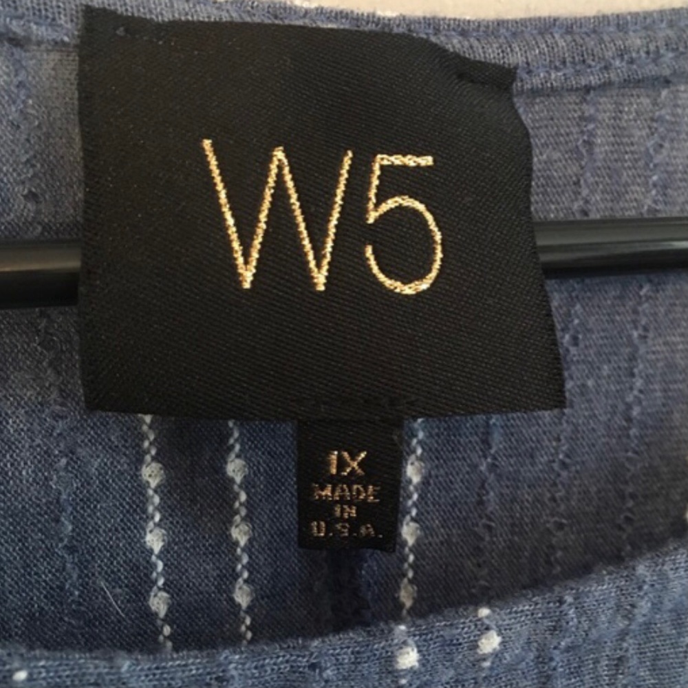 NWT | Anthropology | W5 Striped Ruffle Sleeve Top - Picture 6 of 7